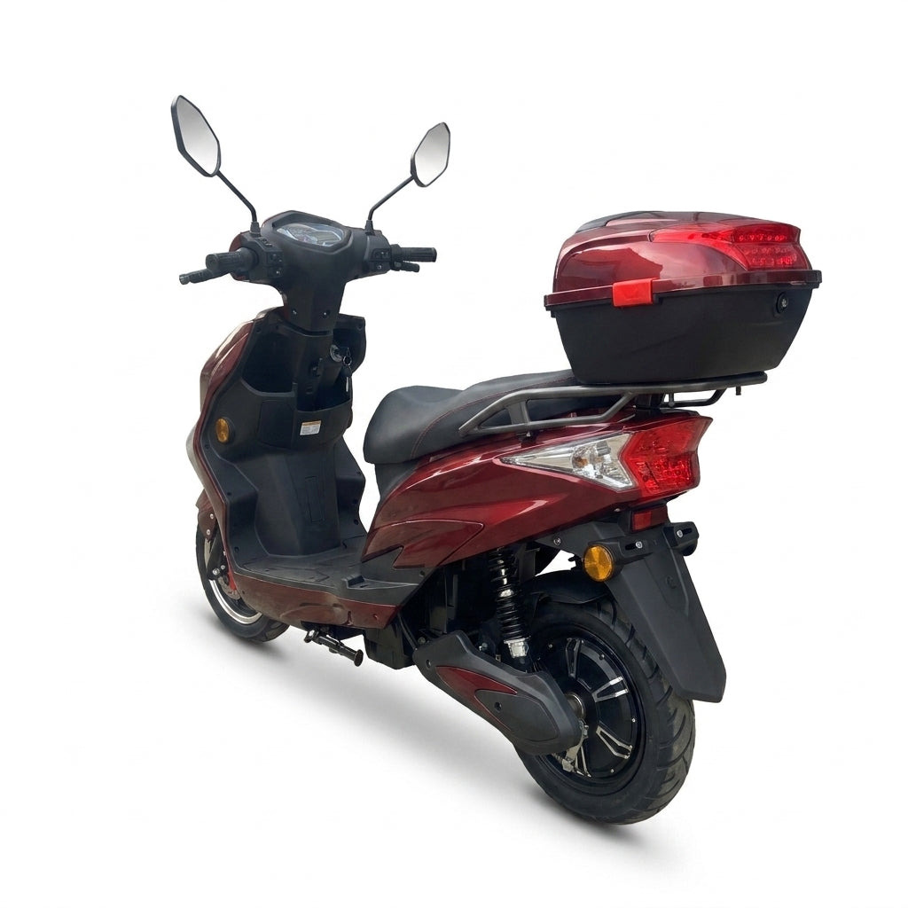 Električni moped VENECO BN011 TIGER 72V 20Ah - bordo