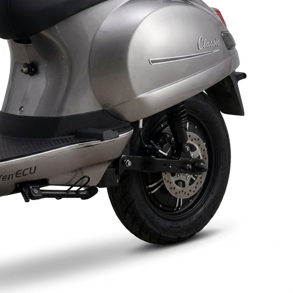 Električni moped VENECO BN009 CLASSICO 72V 20Ah - siva