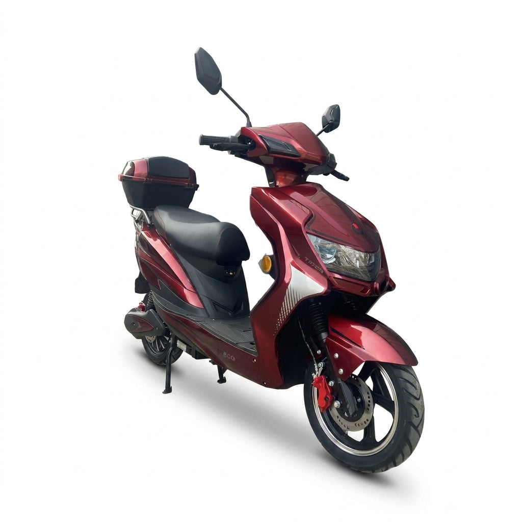 Električni moped VENECO BN011 TIGER 72V 20Ah - bordo